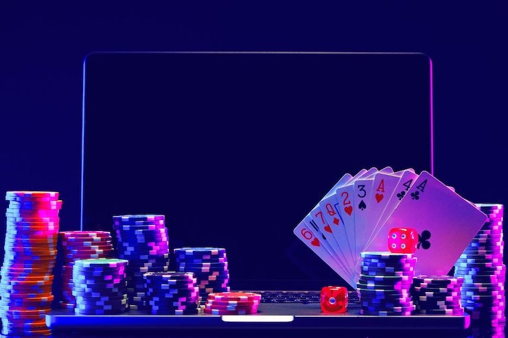 Tampilan antarmuka aplikasi situs toto dengan menu permainan slot dan kasino langsung